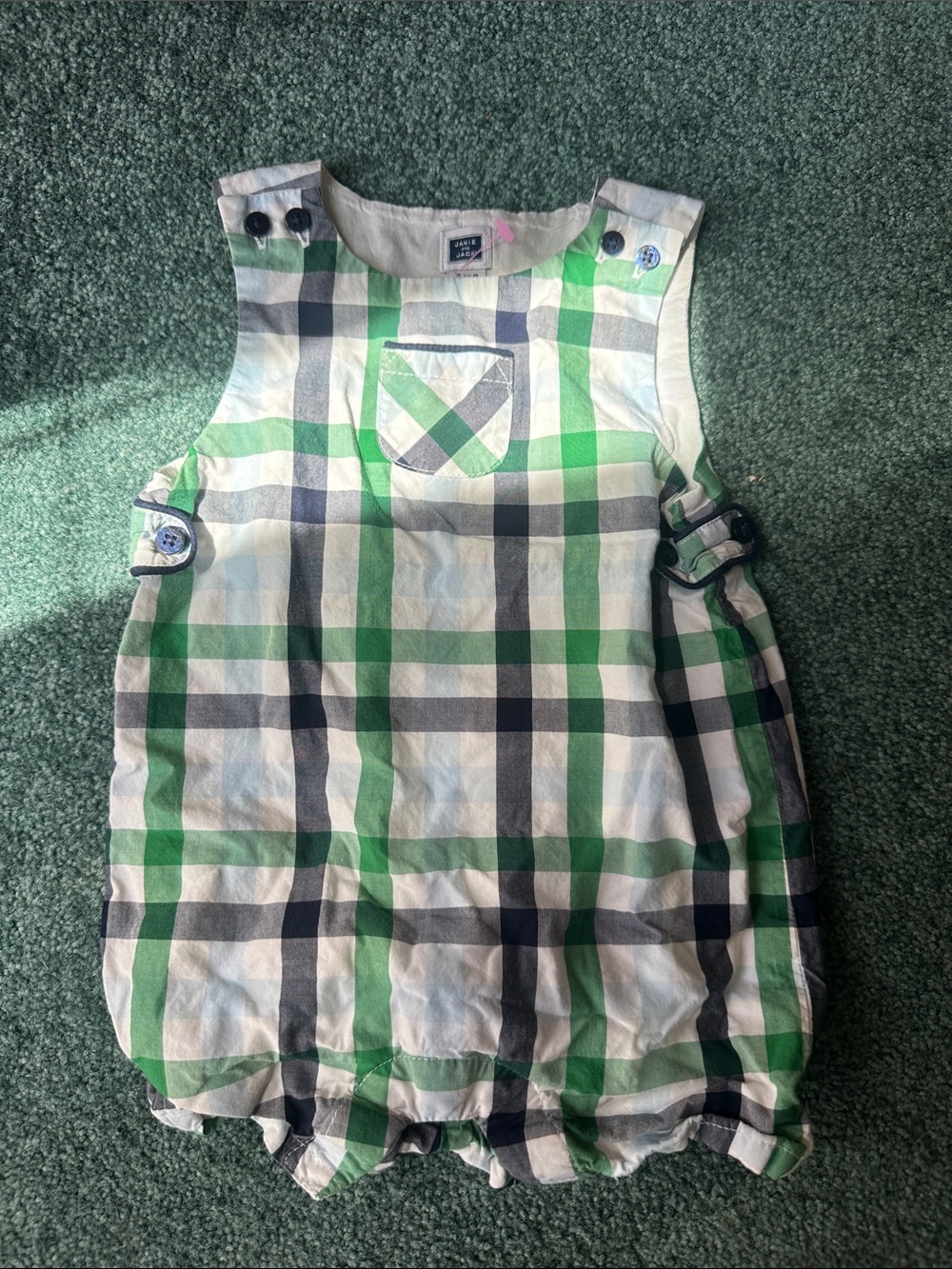 Janie and Jack infant overalls